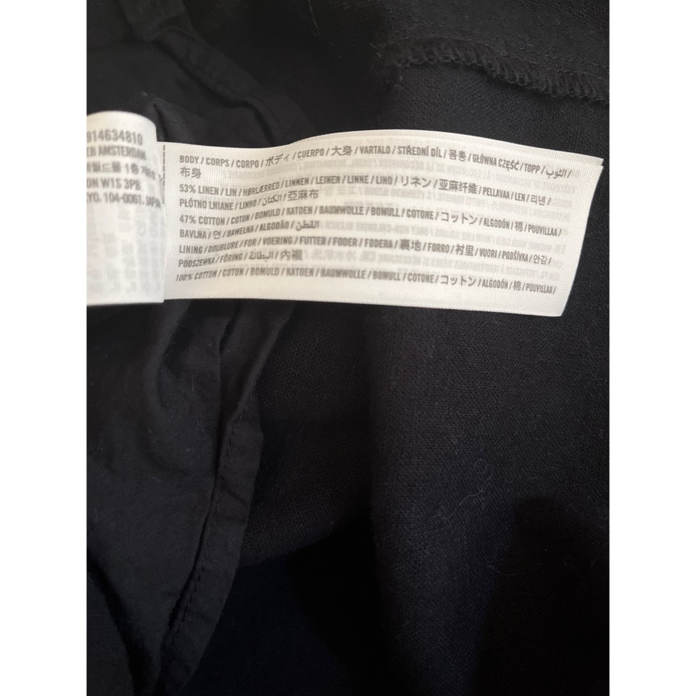 Abercrombie & Fitch Linen Blend Skirt Women’s Size MP - Picture 4 of 4
